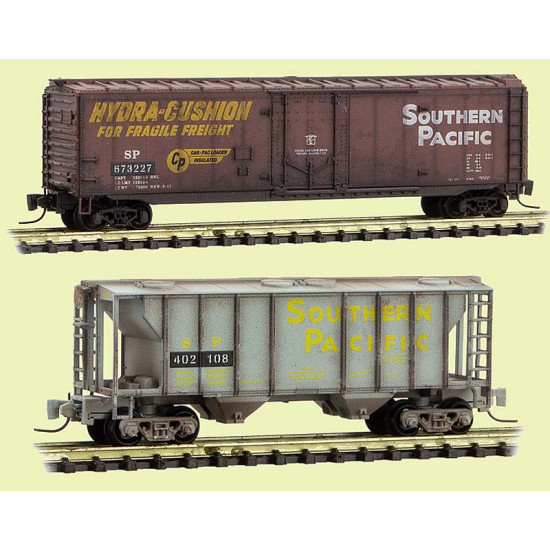 Z Southern Pacific Weathered 2-Pack (Vault)