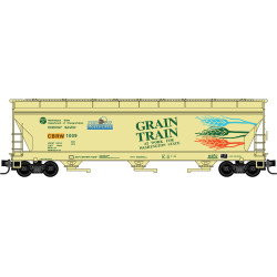 PRE ORDER: N CBRW Grain Train 4-Car Runner Pack #244
