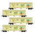 PRE ORDER: N CBRW Grain Train 4-Car Runner Pack #244