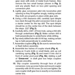Pilot Locomotive Coupler Conversion Kit (1157)