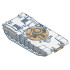 M1 Abrams Tank M1 Panther Mine Clearing Vehicle - 2pk  - Rel. 12/21