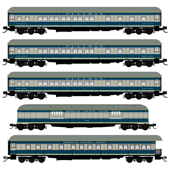 Missouri Pacific Heavyweight 5-pack Rel. 07/22
