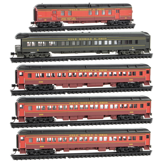 Gulf, Mobile & Ohio Heavyweight 5-pack Rel. 03/22
