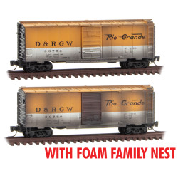 D&RGW Weathered 2-pk FAMILY FOAM - rel. 10/22