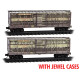 Union Pacific weathered Yellow 2-Pack JEWEL CASES - Rel. 3/23