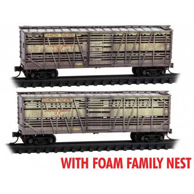 Union Pacific weathered Yellow 2-Pack FOAM  - Rel. 3/23    
