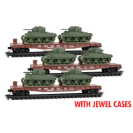 PRR Flat w/tanks 3-pk - JEWEL CASE - Rel. 05/23