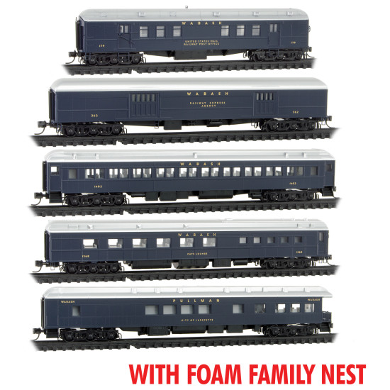 Wabash Cannonball 5-pk  - FAMILY FOAM  - Rel. 05/23