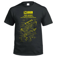 PS-2 Exploded View  Adult -MEDIUM T-Shirt -  Rel. 07/23 PS-2 Exploded View  Adult -MEDIUM T-Shirt -  Rel. 07/23