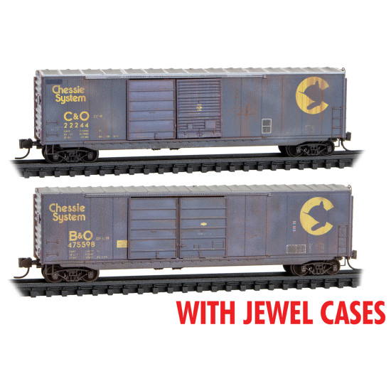 Chessie System weathered 2-Pack JEWEL- Rel. 8/23