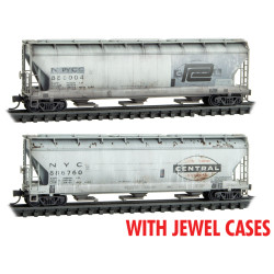 Conrail/ex-PC weathered 2-pk - JEWEL - Rel.  10/23