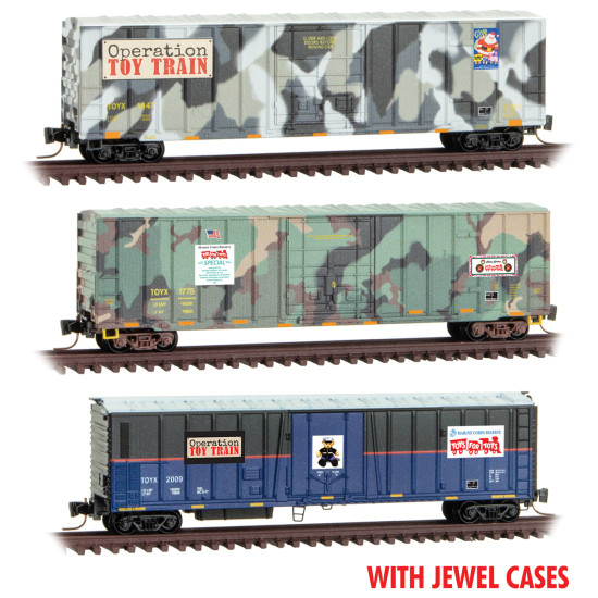 Toys for Tots 3-pk JEWEL Z Scale - Available 11/23