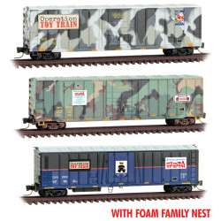 Toys for Tots 3-pk FOAM Z Scale - Available 11/23