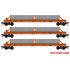Amtrak MOW Tie Load 3-pk JEWEL  Rel. 01/24
