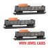 D&RGW weathered w/Tunnel Forms 3pk JEWEL MSRP $96.95 - Rel. 3/24
