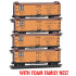ATSF Reefer 4-pk RP#221 FOAM MSRP $114.95  Rel. 03/24