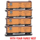 ATSF Reefer 4-pk RP#221 FOAM MSRP $114.95  Rel. 03/24