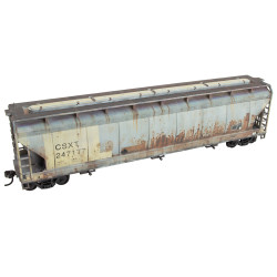 HO CSXT Weathered  hopper Rd# 247177  MSRP $49.95 (PAY 25% DEPOSIT NOW)  - Available 8/2024