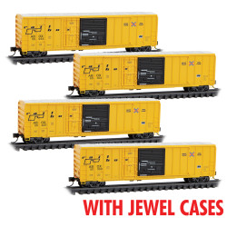 Railbox 4-pk RP#223 JEWEL CASES - Rel. 05/24