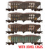 CRTN/ex-BN Weathered 4-Pack with Sugar Beet Load - Rel. 11/24  - MSRP $129.95 (PAY 25% DEPOSIT NOW)