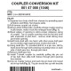 Locomotive Coupler Conversion Kit 2 pr (1046)