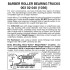 Barber Roller Bearing Trucks w/o couplers 1 pr (1036)