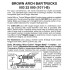 Arch Bar Trucks w/o couplers Brown 1 pr (1011-B)