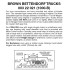 Bettendorf Trucks w/ short ext. couplers Brown 1 pr (1000-B)