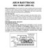 Arch bar Trucks w/ short ext. couplers 10pr (955-10)