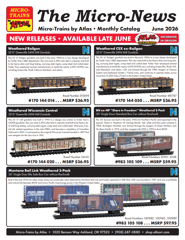 Micro-Trains | New Pre-Orders
